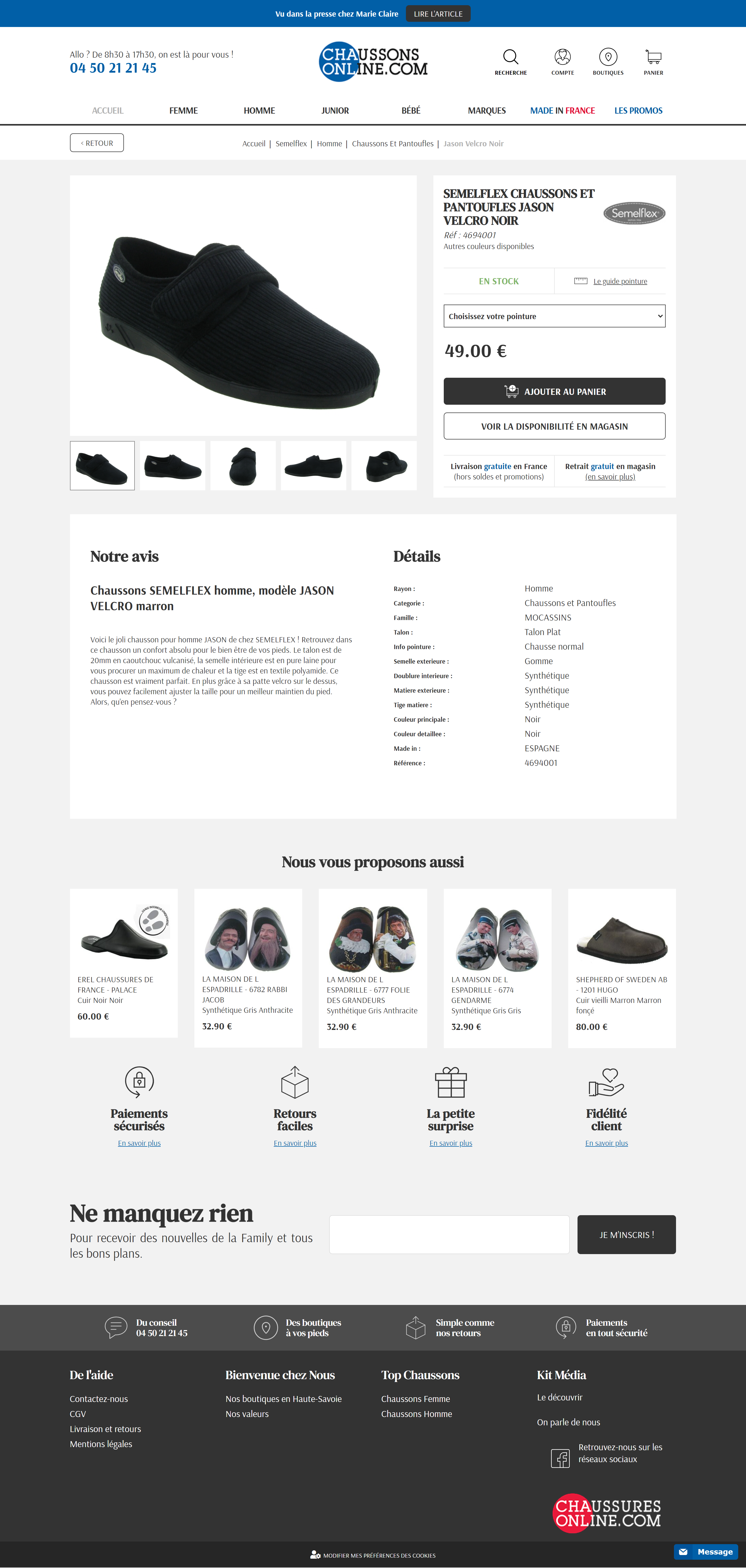 Page Produit